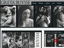 Tablet Screenshot of gretabuysse.com